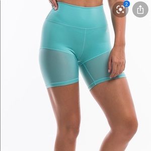 ECHT. Blue topez shorts. Never worn were too small